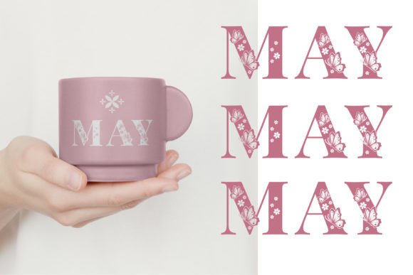 Butterfly Inside Font - Preview 3