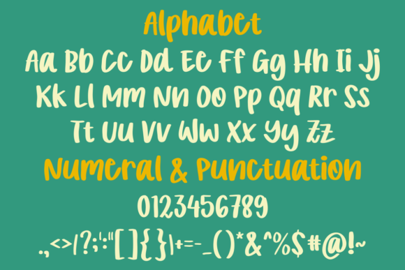Chuckle Comic Font PNG with transparent background - Preview 1