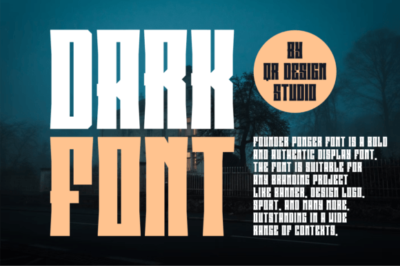 Darknes Srakenos Font - Preview 1