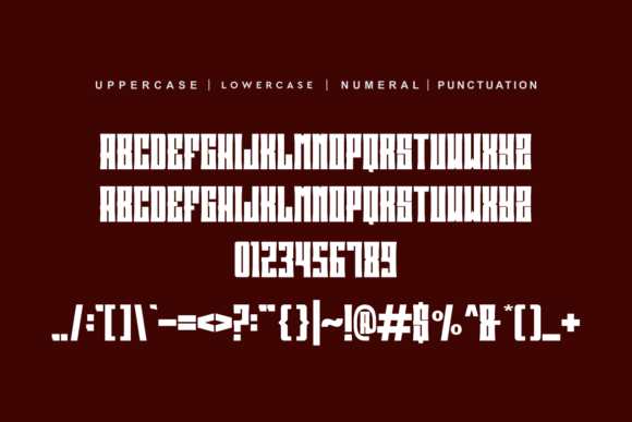 Darknes Srakenos Font - Preview 5