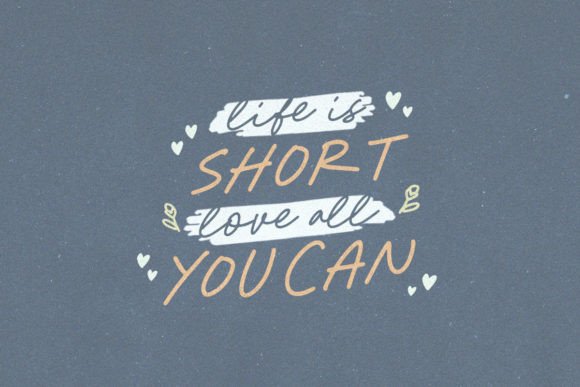 Dear Crush Font - Preview 1