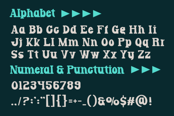 Dumpy Font - Preview 1