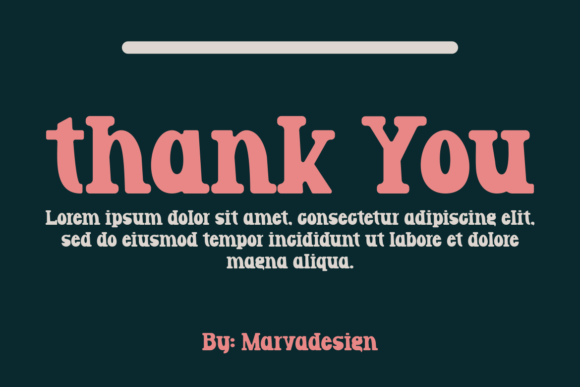 Dumpy Font - Preview 3
