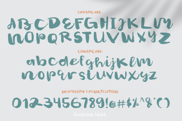 Gelsson Font - Preview 4