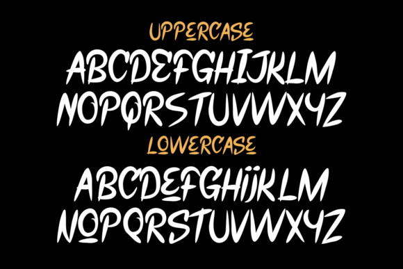 Ghost Died Font PNG with transparent background - Preview 2