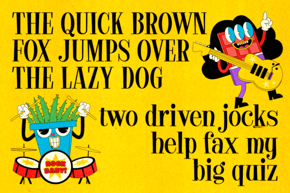 Jazzybam Font PNG with transparent background - Preview 1