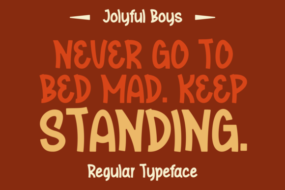 Jolyful Boys Font PNG with transparent background - Preview 1