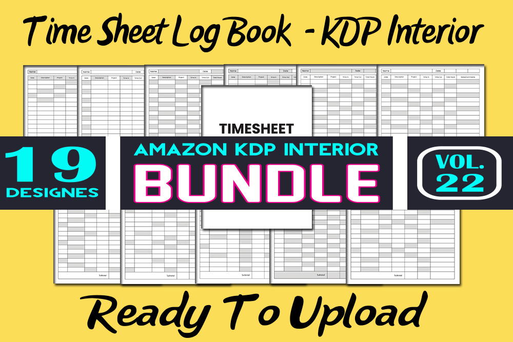 Low Content KDP Interior Bundle Graphic by KDP Studio · Creative Fabrica