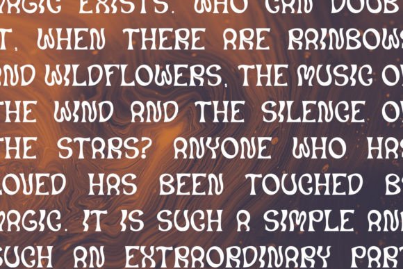 Magic Time Font PNG with transparent background - Preview 3