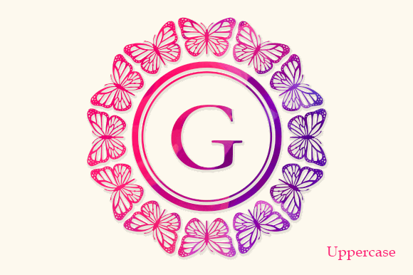 Morphosa Monogram Font PNG with transparent background - Preview 1