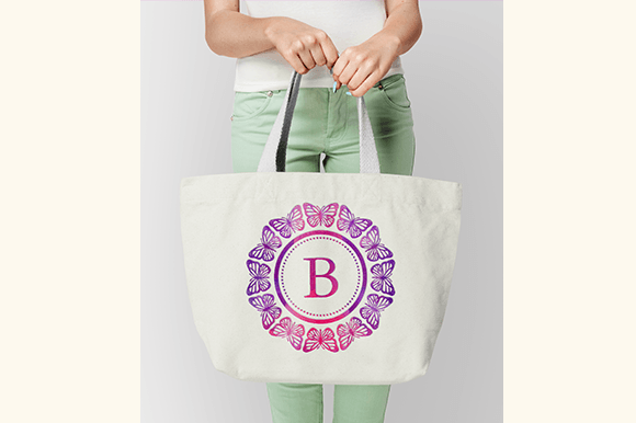Morphosa Monogram Font PNG with transparent background - Preview 4