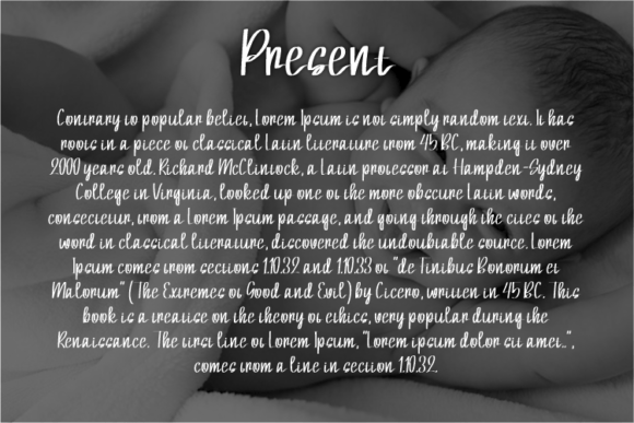 Baby Oh Baby Font - Preview 2