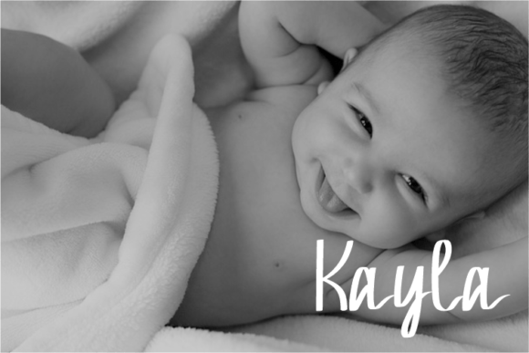 Baby Oh Baby Font - Preview 4