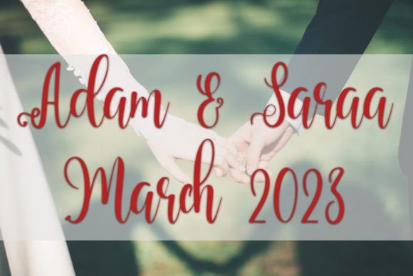 Beautiful Wedding Font - Preview 1