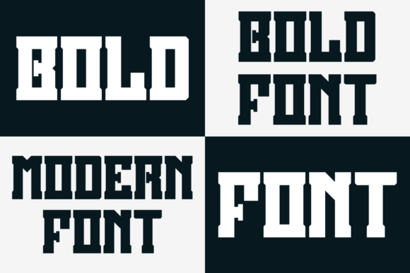 Black Ngepros Font - Preview 2
