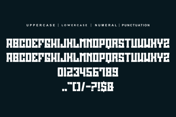 Black Ngepros Font - Preview 3