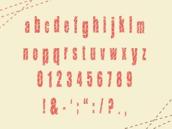 Block-link Font - Preview 2