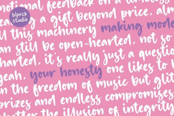 Bombslide Font - Preview 3