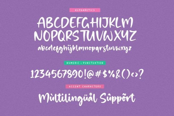 Bombslide Font - Preview 4