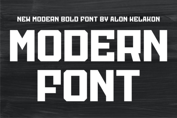 Bropren Font - Preview 1