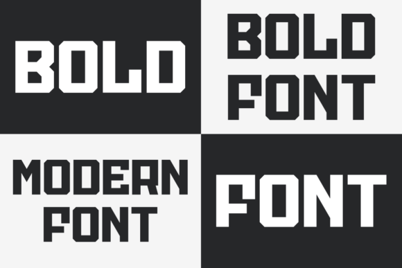 Bropren Font - Preview 2