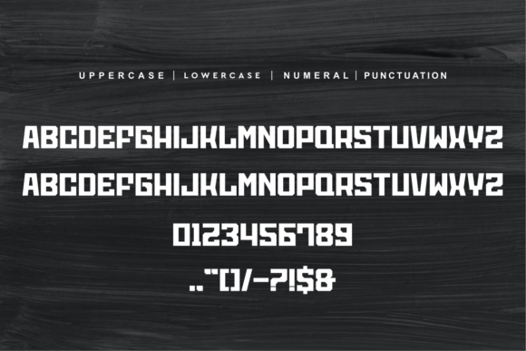 Bropren Font - Preview 3