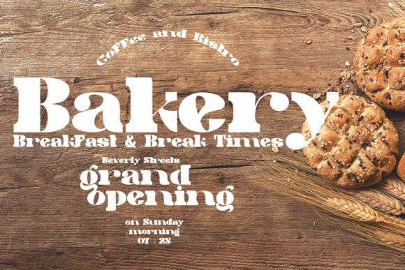 Bulky Big Font - Preview 3