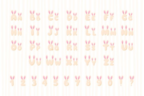 Bunny Font - Preview 1