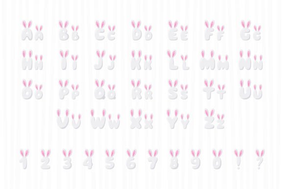 Bunny Font - Preview 2