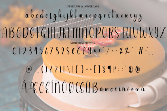 Cake Font - Preview 6