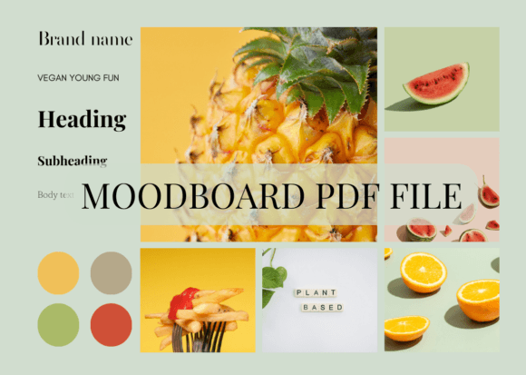 Canva Editable Mood Board