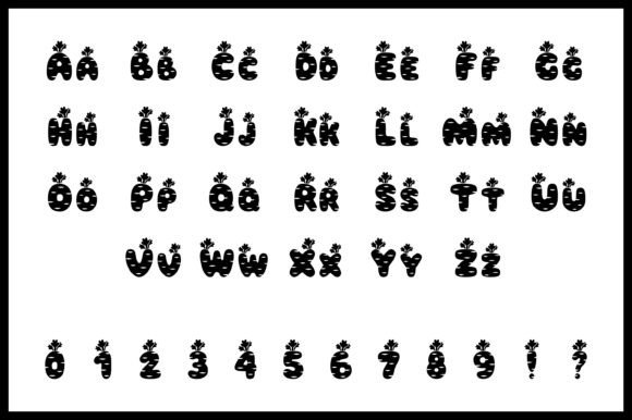 Carrot Font - Preview 4