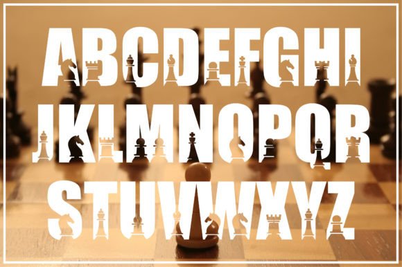 Chess Font - Preview 1