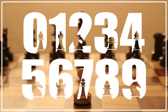 Chess Font - Preview 2