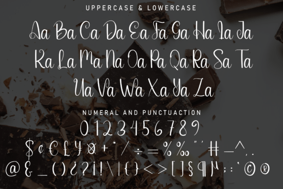 Chocolate Font - Preview 5