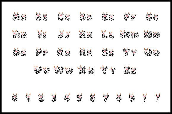 Cow Font - Preview 1
