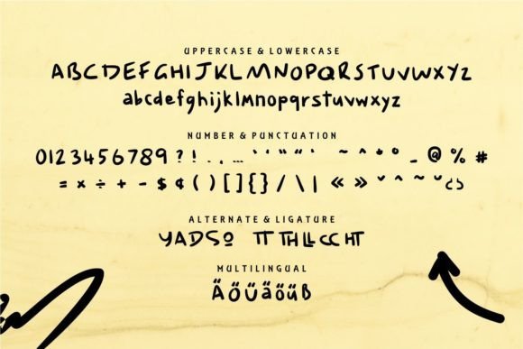 Damas Font - Preview 5