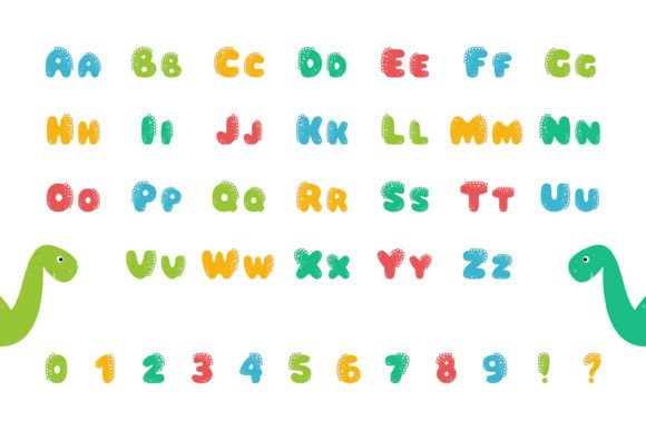 Dinosaur Font - Preview 3