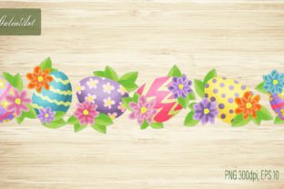 Easter Borders Graphic by GalinArt · Creative Fabrica