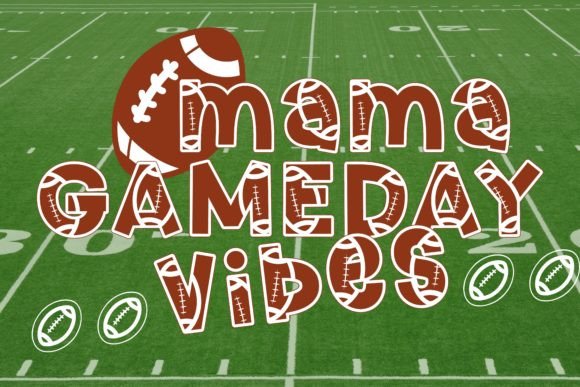 Football Varsity Font - Preview 1