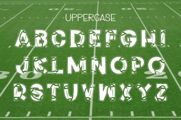 Football Varsity Font - Preview 2