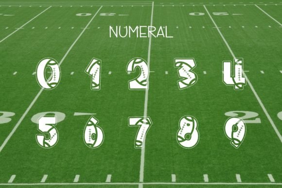 Football Varsity Font - Preview 4