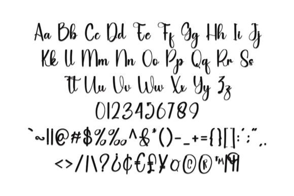 Handwritten Font - Preview 4