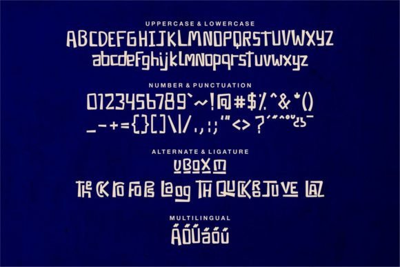 Juqu Font PNG with transparent background - Preview 5