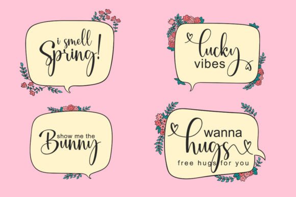 Karla Dirly Font PNG with transparent background - Preview 2