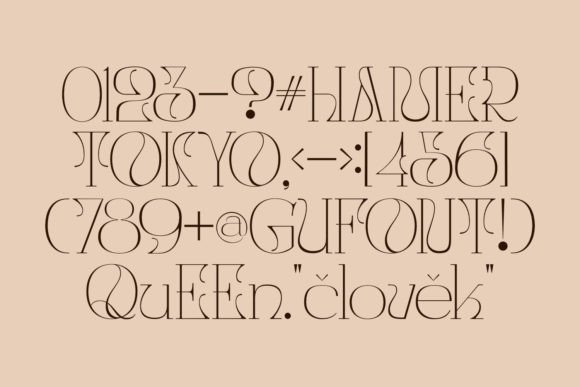 Marowi Font font preview - 1