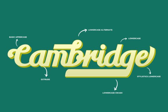 Marchiel Font PNG with transparent background - Preview 4