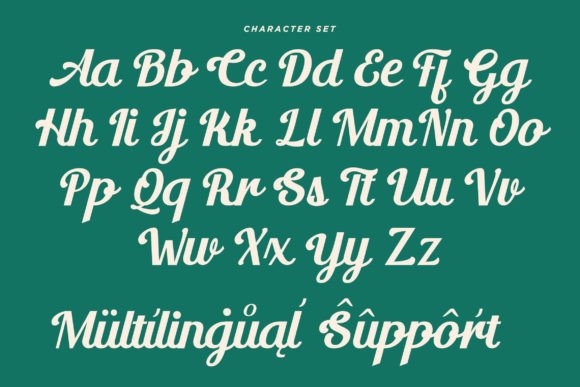 Marchiel Font PNG with transparent background - Preview 6