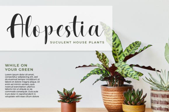 Opheliane Font PNG with transparent background - Preview 5