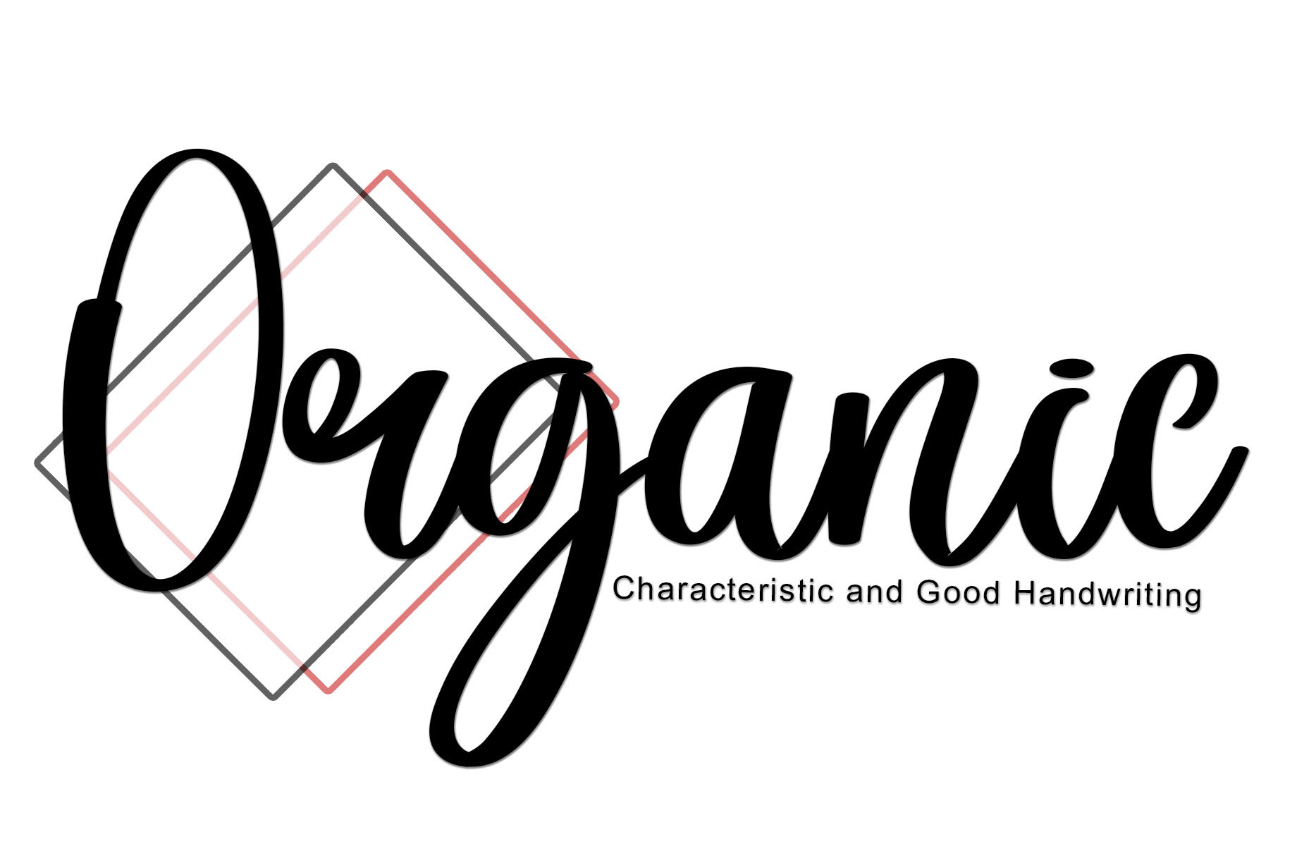 Organic Font by Sansana · Creative Fabrica font preview